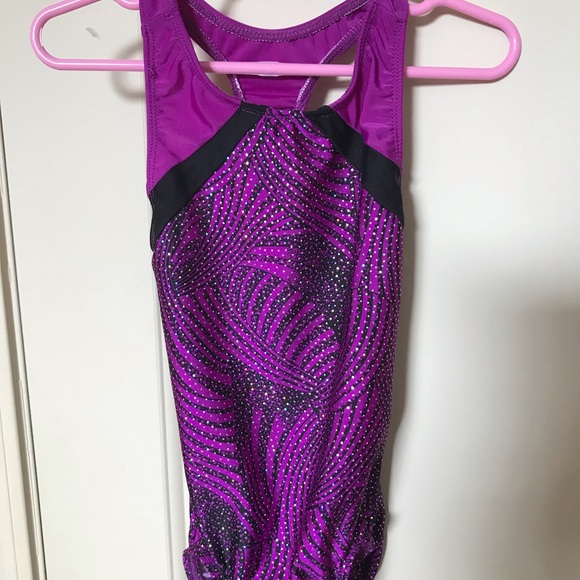 Girls gymnastic Leo s Lot of 2 new no tags - Picture 2 of 7